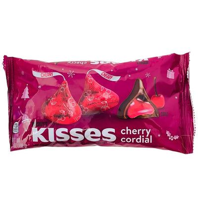 Hershey Kisses with Cherry Cordial Creme 7oz - 12 Pack