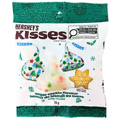 Hershey's Christmas Sugar Cookie Kisses 78g - 30 Pack