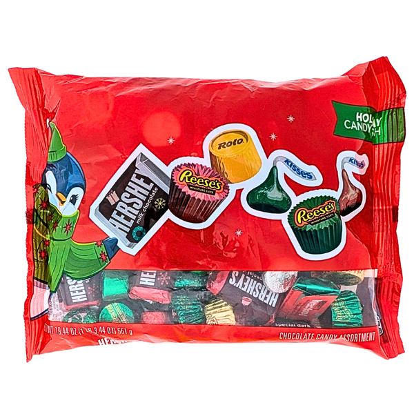 Hershey's Holiday Candy Dish Assortment 19.44oz - 1 Bag