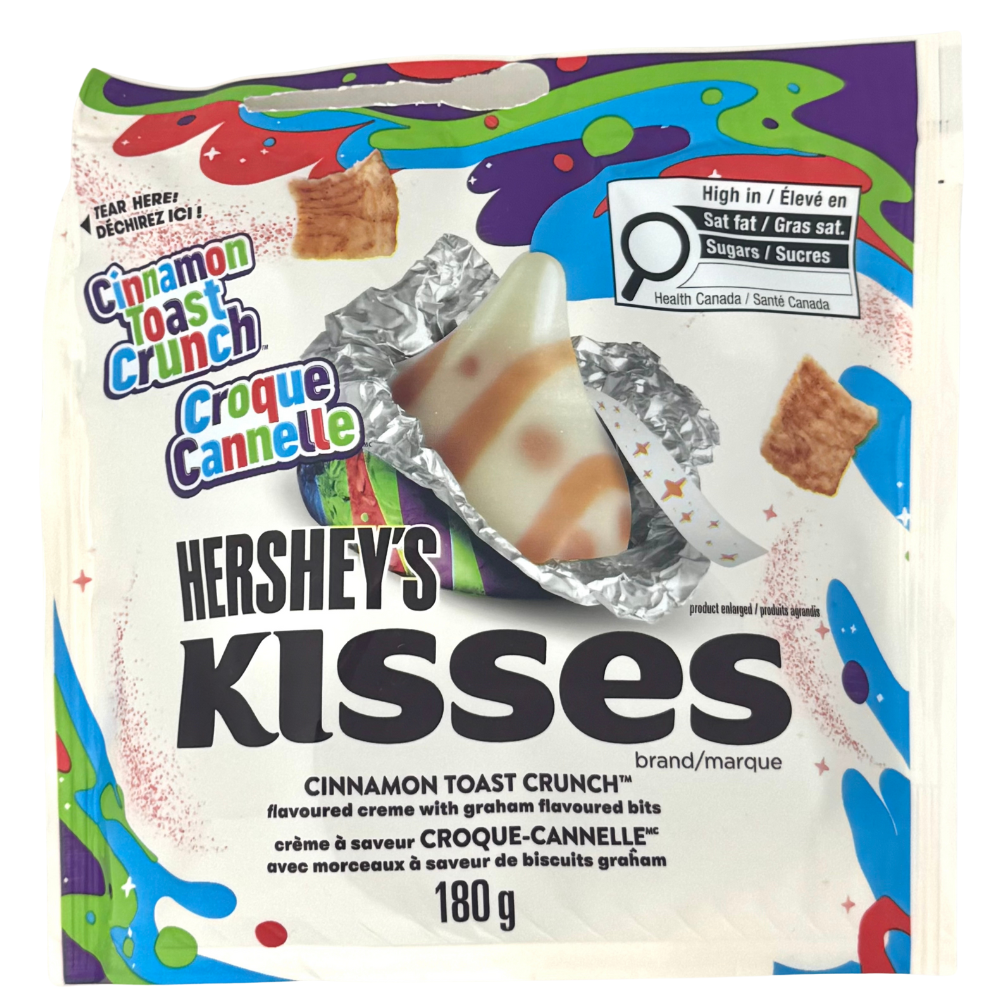 Hershey's Kisses Cinnamon Toast Crunch 180g - 21 Pack