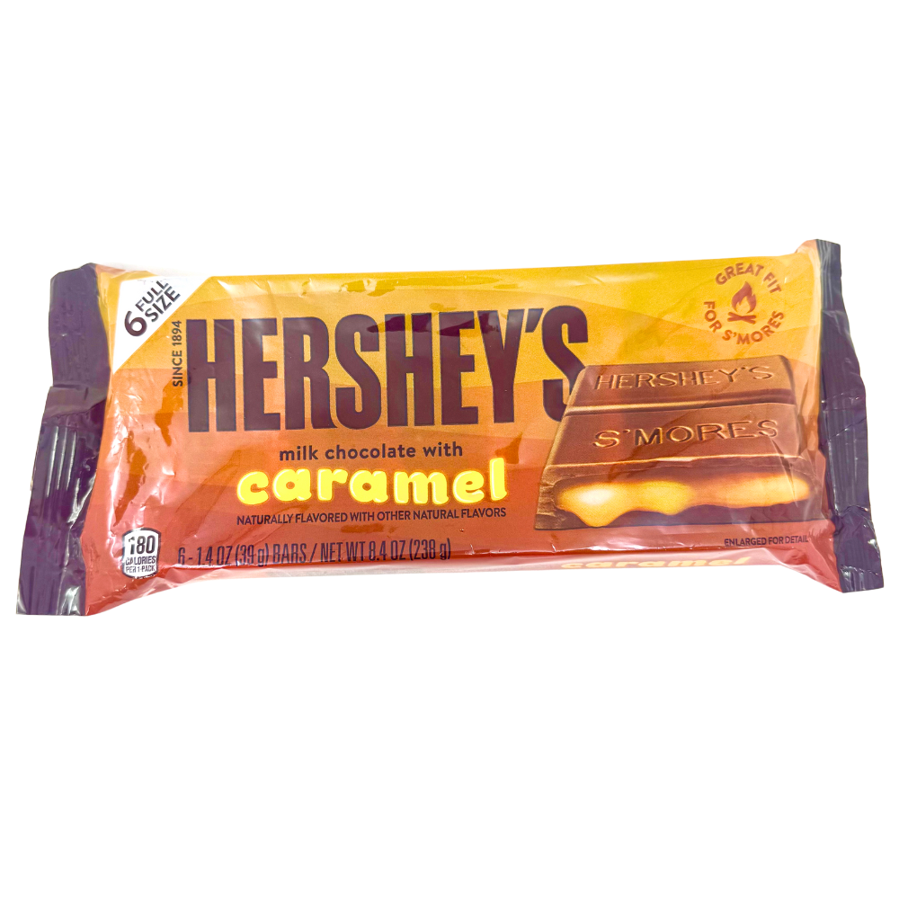 Hershey's Milk Chocolate With Caramel  6 Pack 8.4oz - 1 Package