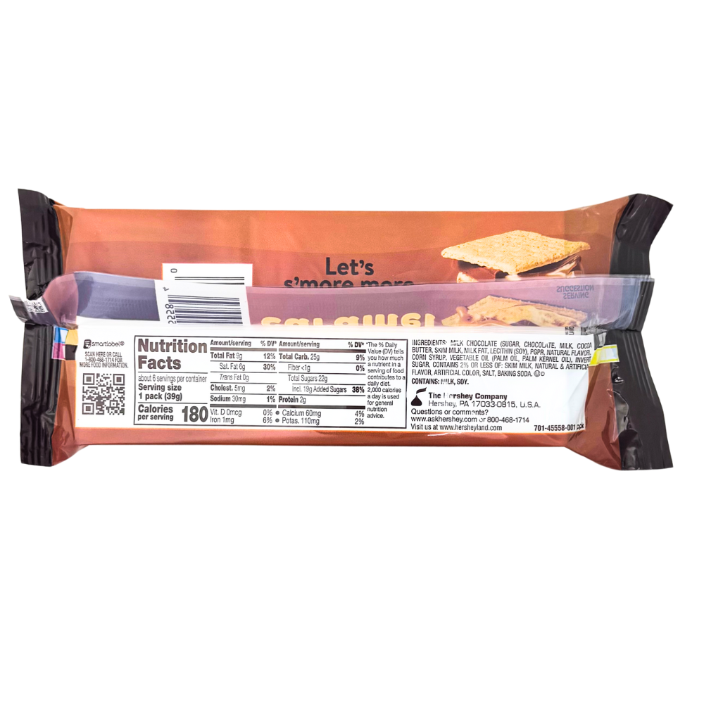 Hershey's Milk Chocolate With Caramel  6 Pack 8.4oz - 1 Package