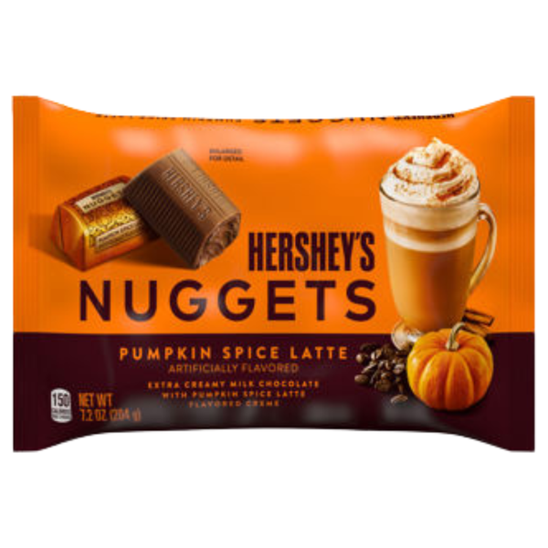 Hershey's Nuggets Pumpkin Spice Latte 7.2oz - 1 Bag