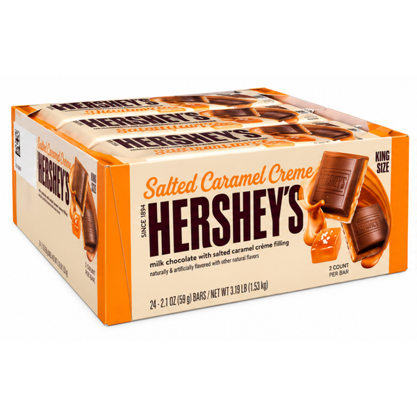 Hershey's Salted Caramel Creme 2.2oz - 18 Pack