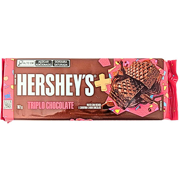 Hershey's Triple Chocolate 102g (Brazil) - 12 Pack