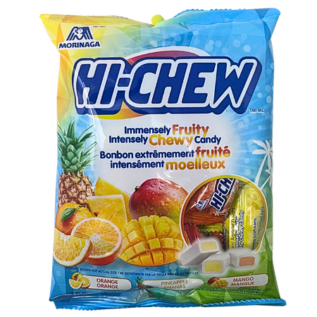 Hi-Chew Tropical Fruit Chews Candy - 6 Pack