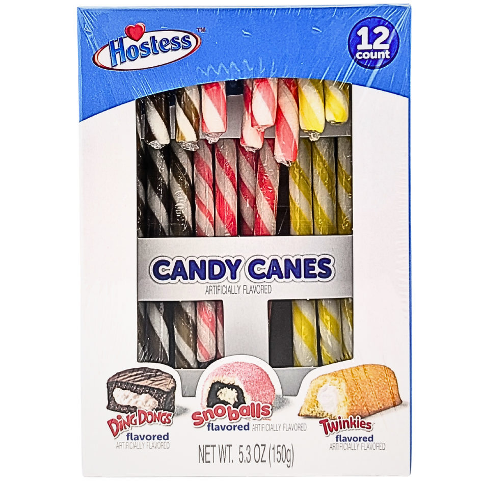 Hostess Assorted Candy Canes 5.30oz - 24 Pack