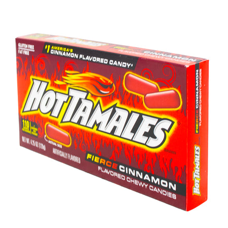 Hot Tamales Fierce Cinnamon Candy Theater Box - 12 Pack