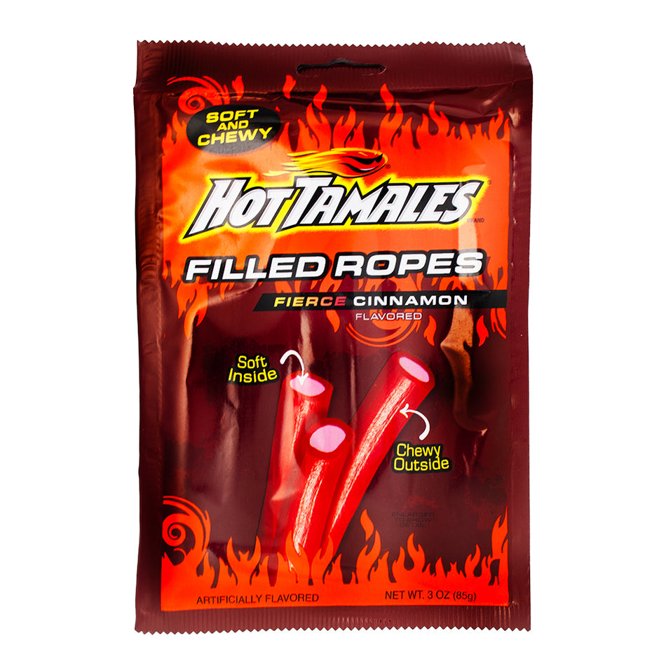 Hot Tamales Licorice Ropes - 3oz - 12 Pack