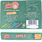 Hotz Suga Sours Apple Hard Candy Theatre Box 100g - 12 Pack