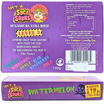 Hotz Suga Sours Watermelon Hard Candy Theatre Box 100g - 12 Pack