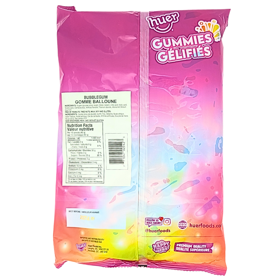 Huer Bubblegum Bottles Gummies 1 kg - 1 Bag