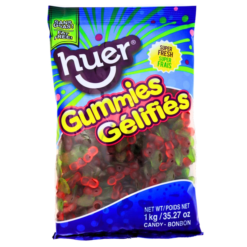 Huer Cherry Loops Gummies 1kg iWholesaleCandy.ca