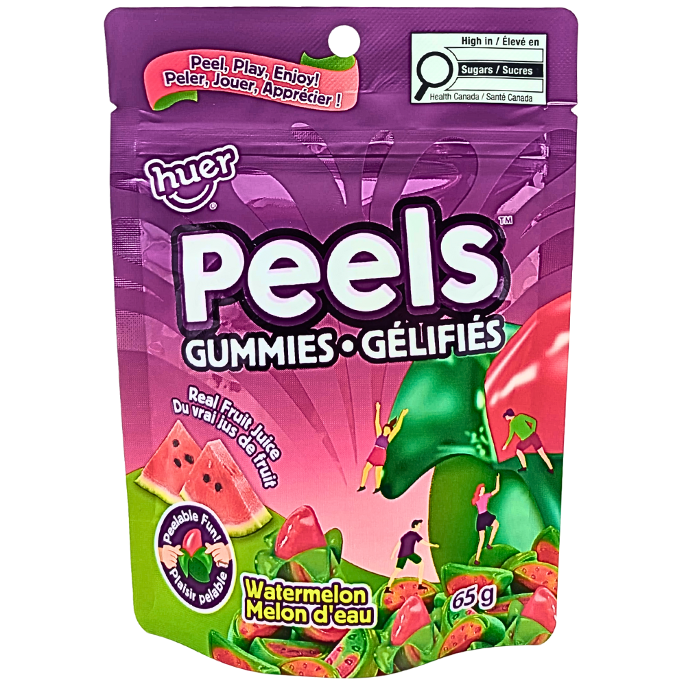 Huer Peels Gummies Watermelon 65g - 15 Pack