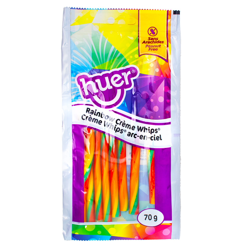 Huer Rainbow Creme Whips 70g - 12 Pack