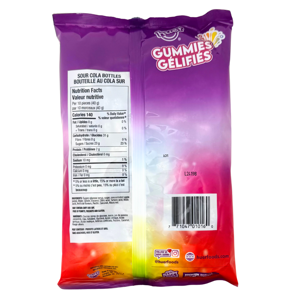 Huer Sour Cola Bottles - 1kg