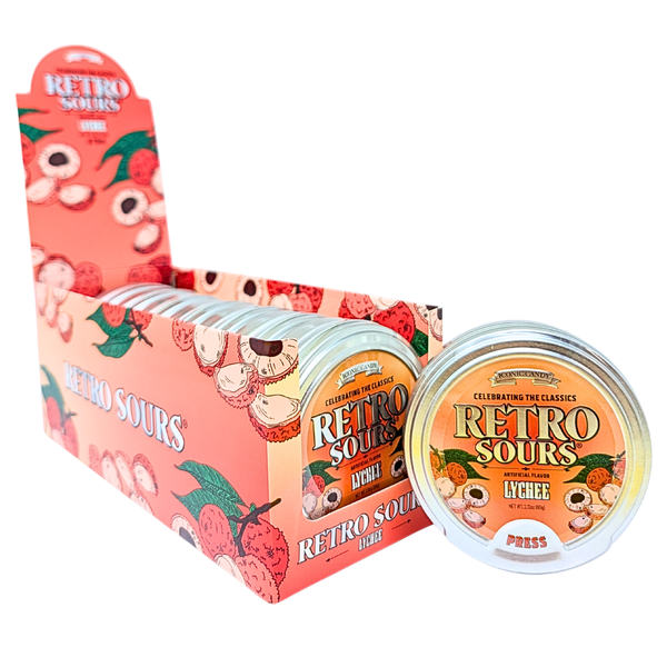 Iconic Retro Sours Lychee 2.12oz - 8 Pack