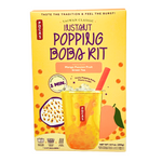 Instant Popping Boba Kit Mango Passion Fruit Green Tea - 12 Pack