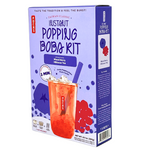 Instant Popping Boba Kit Mixed Berry Hibiscus  - 12 Pack Angled