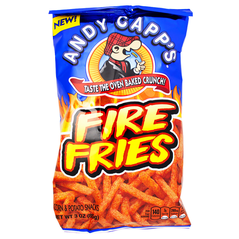 Andy Capp's Fire Fries 3oz - 12 Pack