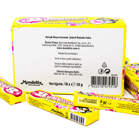 Bubblicious Gum Ultimate Original - 18 Pack Nutrition Facts Ingredients - Bubblegum - Candy Store - Bubblicious