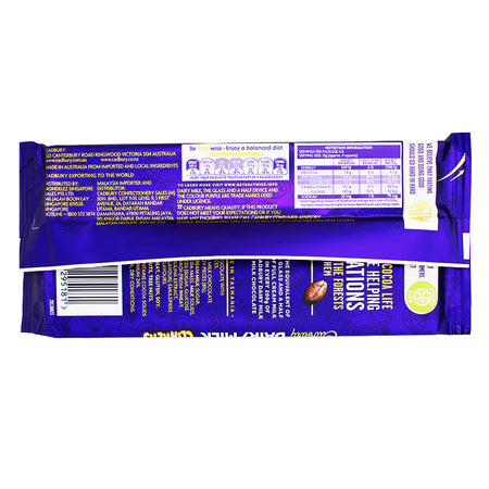 Cadbury Dairy Milk Clinkers (Aus) 170g - 15 Pack  Nutrition Facts Ingredients - Cadbury - Dairy Milk - Candy Store - Cadbury Chocolate - Cadbury Dairy Milk Chocolate