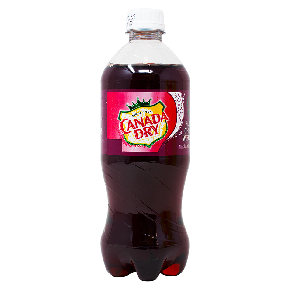 Canada Dry Black Cherry Ginger Ale 591mL - 24 Pack