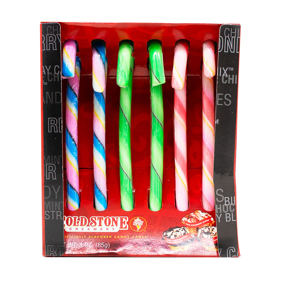 Cold Stone Candy Canes 6 Pieces - 24 Pack - Candy Canes - Christmas Candy - Candy Store