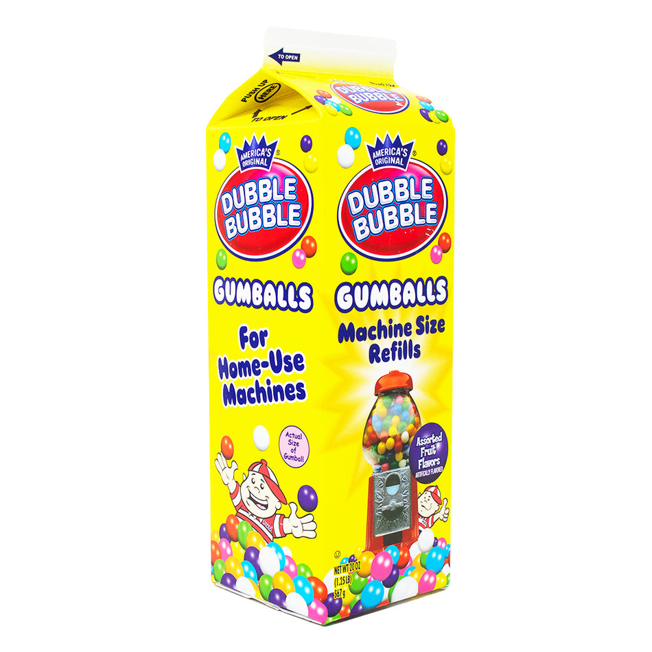 Dubble Bubble Gumballs Refills Carton 20oz - 9 Pack