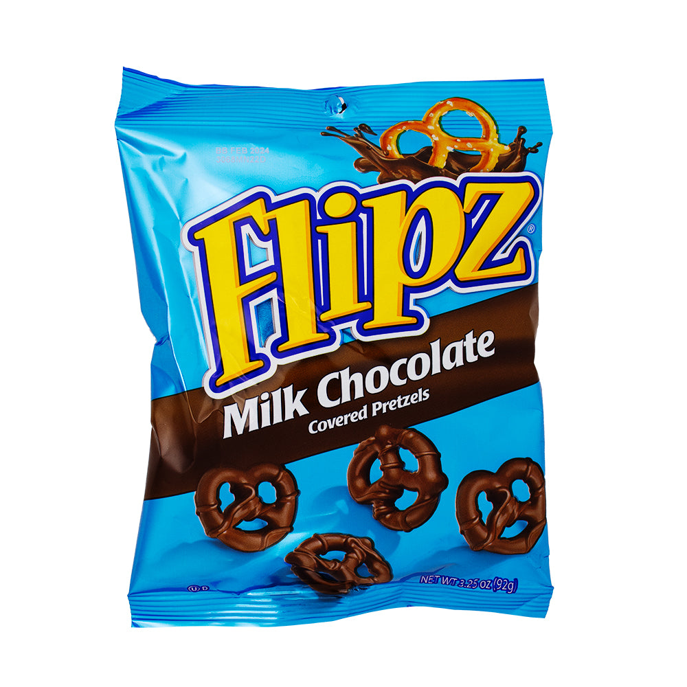 Flipz Milk Chocolate Covered Pretzels - 3.25oz