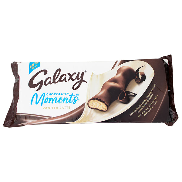 Galaxy Chocolatey Moments Vanilla Latte 110g - 14 Pack