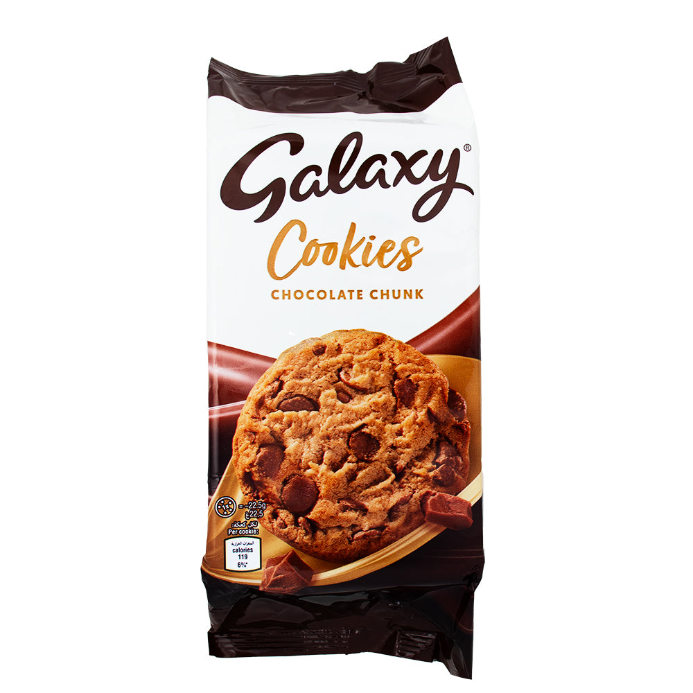 Galaxy White Chocolate Chunk Cookies 180g - 8 Pack