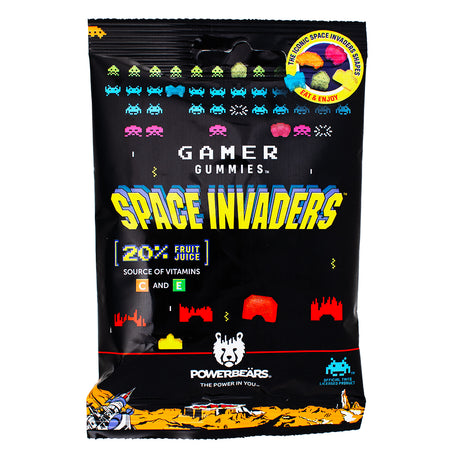 Gamer Gummies Space Invaders 50g - 40 Pack