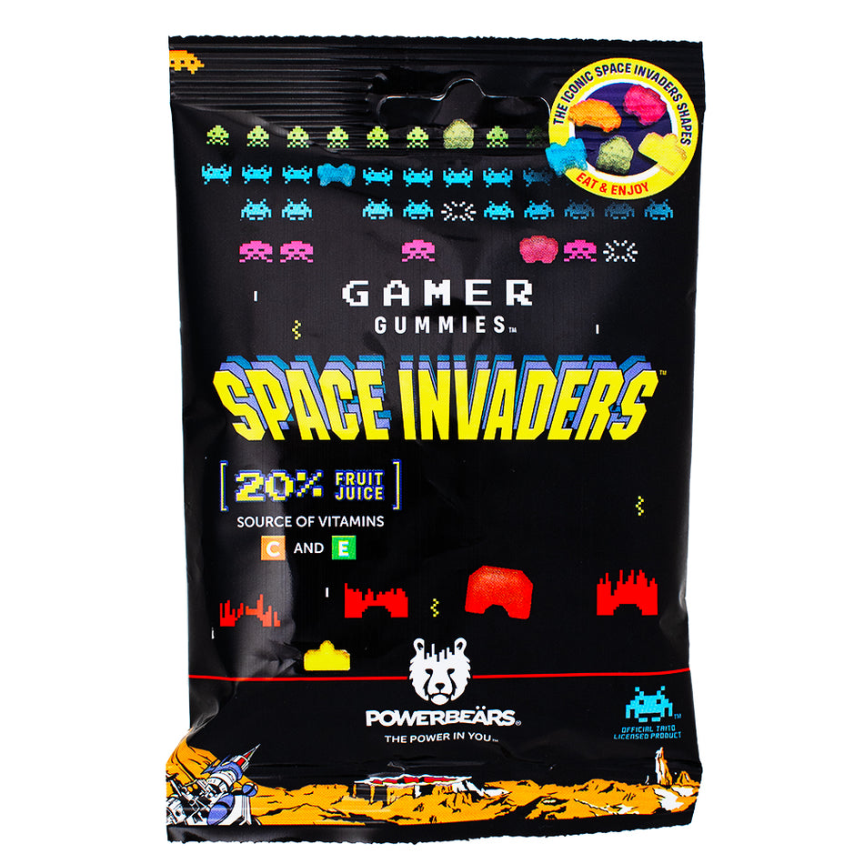 Gamer Gummies Space Invaders 50g - 40 Pack