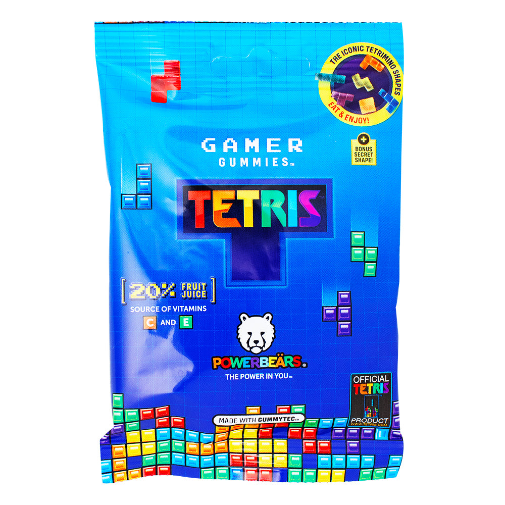 Gamer Gummies Tetris 50g - 40 Pack