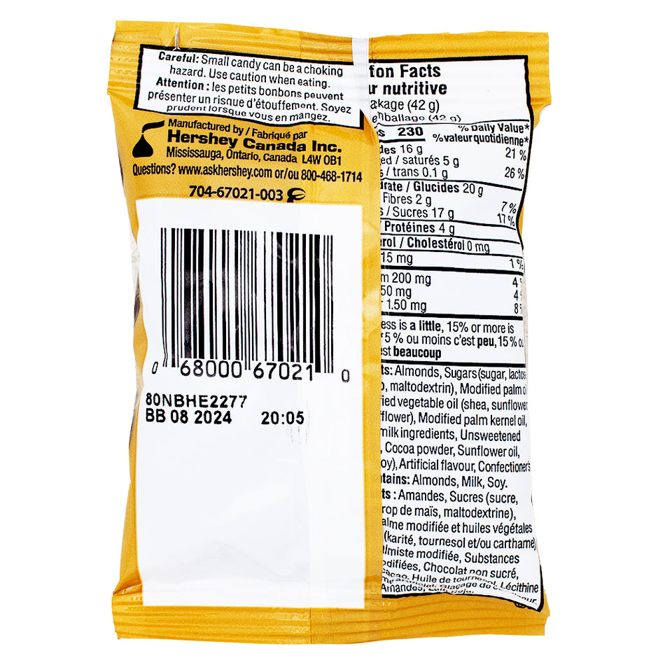 Glosette Almonds -18 Pack Nutrition Facts Ingredients