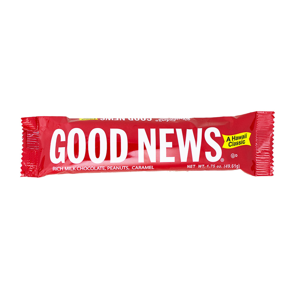 Good News Milk Chocolate Bar 1.75oz - 36 Pack - Chocolate Bar - Candy Store - American Chocolate - Good News - Good News Chocolate