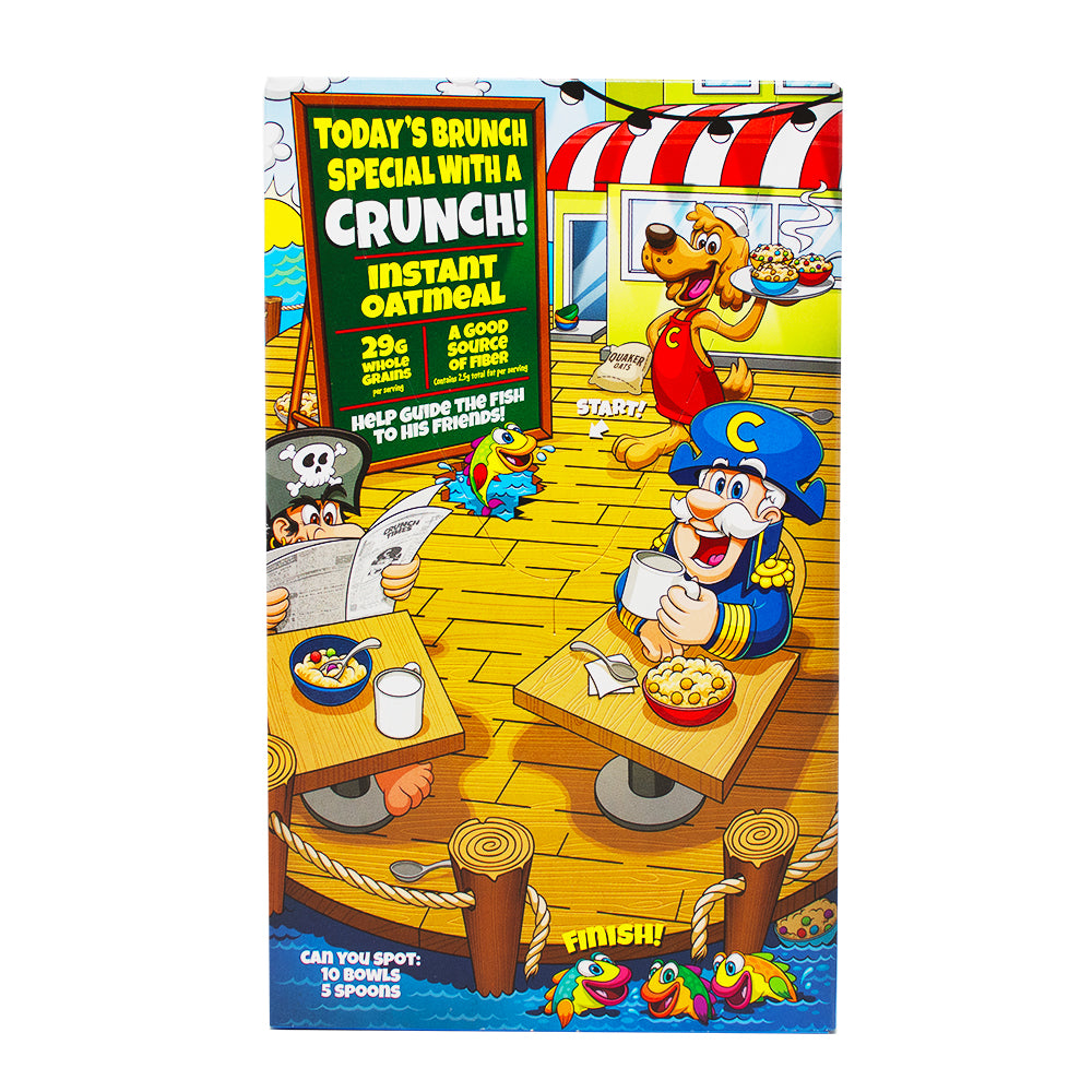 Captain Crunch Instant Oatmeal Oops All Berries 6 Pouches 34g - 6 Pack