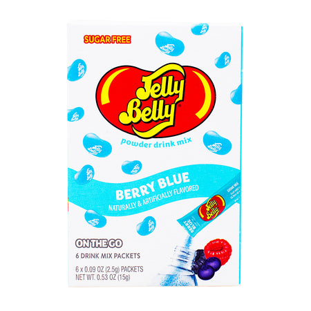 Singles to Go Jelly Belly Berry Blue - 12 Pack - Jelly Belly - Jelly Beans - Candy Store