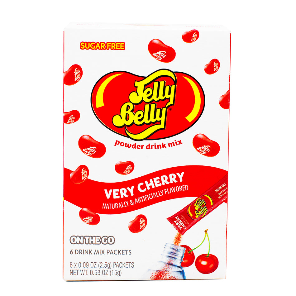 Singles to Go Jelly Belly Very Cherry - 12 Pack - Jelly Belly - Jelly Beans - Candy Store