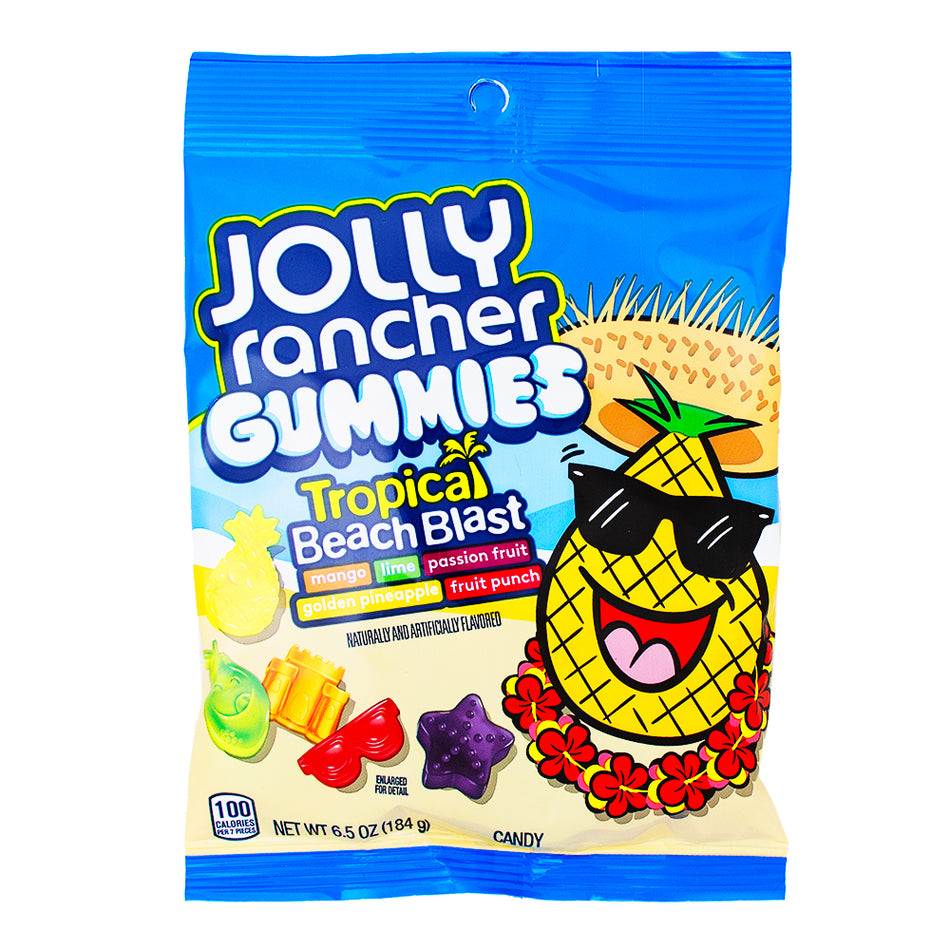 Jolly Rancher Gummies Tropical Beach Blast 6.5oz - 12 Pack