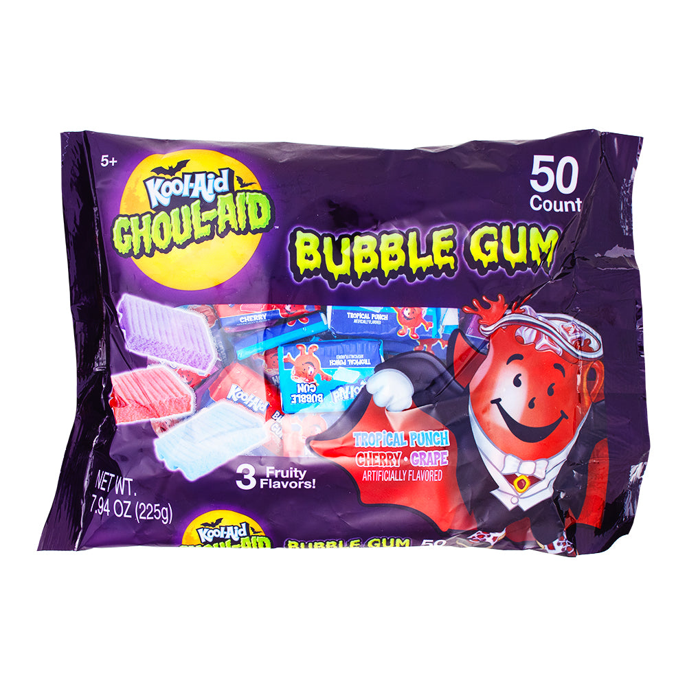 Kool-Aid Bubble Gum 50pk 225g - 16 PackKool-Aid Bubble Gum 50pk 225g - 16 Pack 