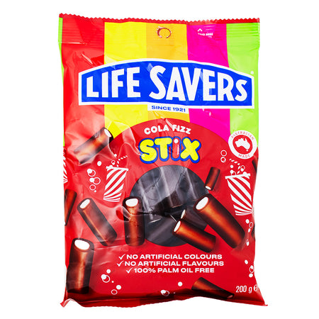 Lifesavers Stix Cola Fizz (Aus) 200g - 12 Pack