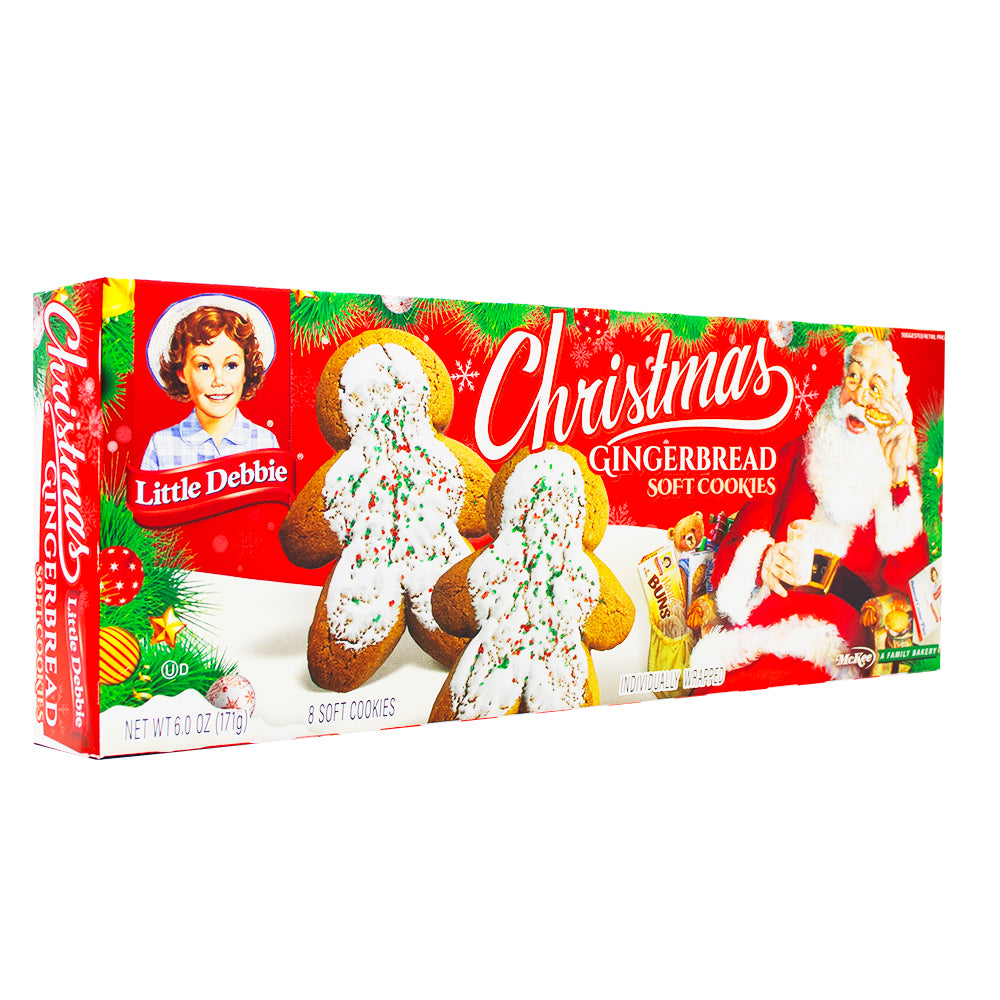 Little Debbie Soft Iced Gingerbread Cookes (8 Cookies) 171g - 1 Pack **BB DEC 15/23**