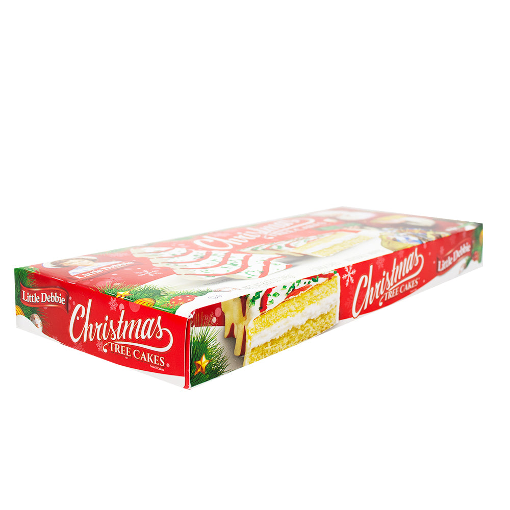 Little Debbie Vanilla Christmas Tree Cakes (5 Pieces) 245g - 1 Pack **BB DEC 13/23**