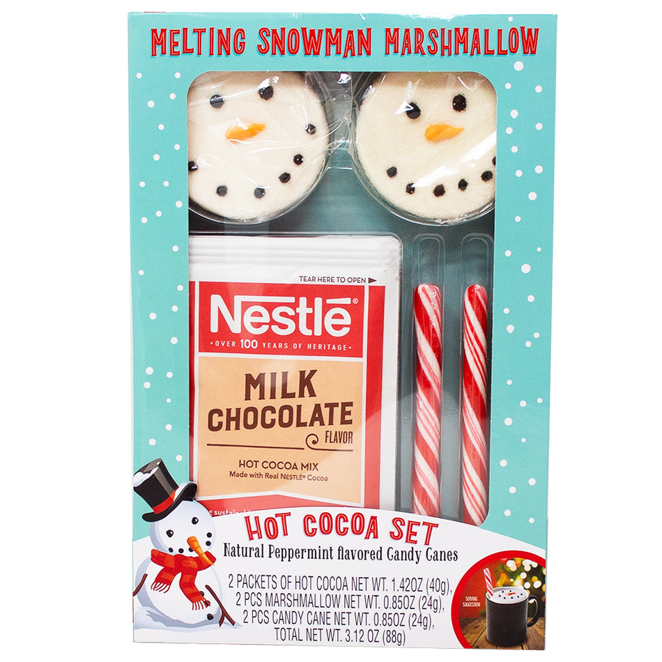 Melting Snowman Marshmallow Set 3.12oz - 6 Pack