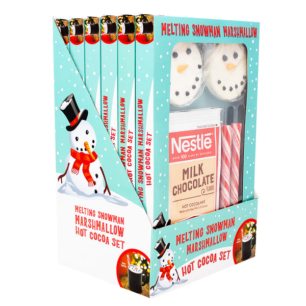 Melting Snowman Marshmallow Set 3.12oz - 6 Pack