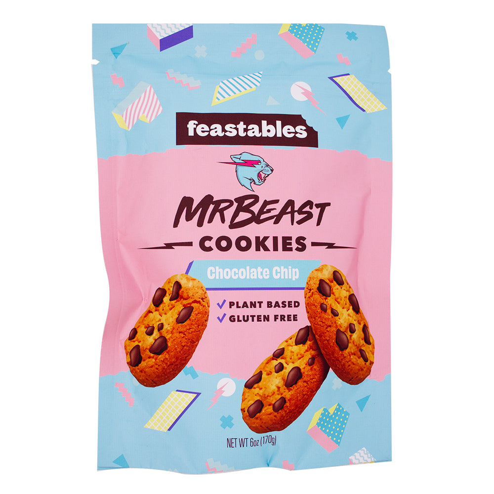 Mr Beast Chocolate Chip Cookies - 12 Pack