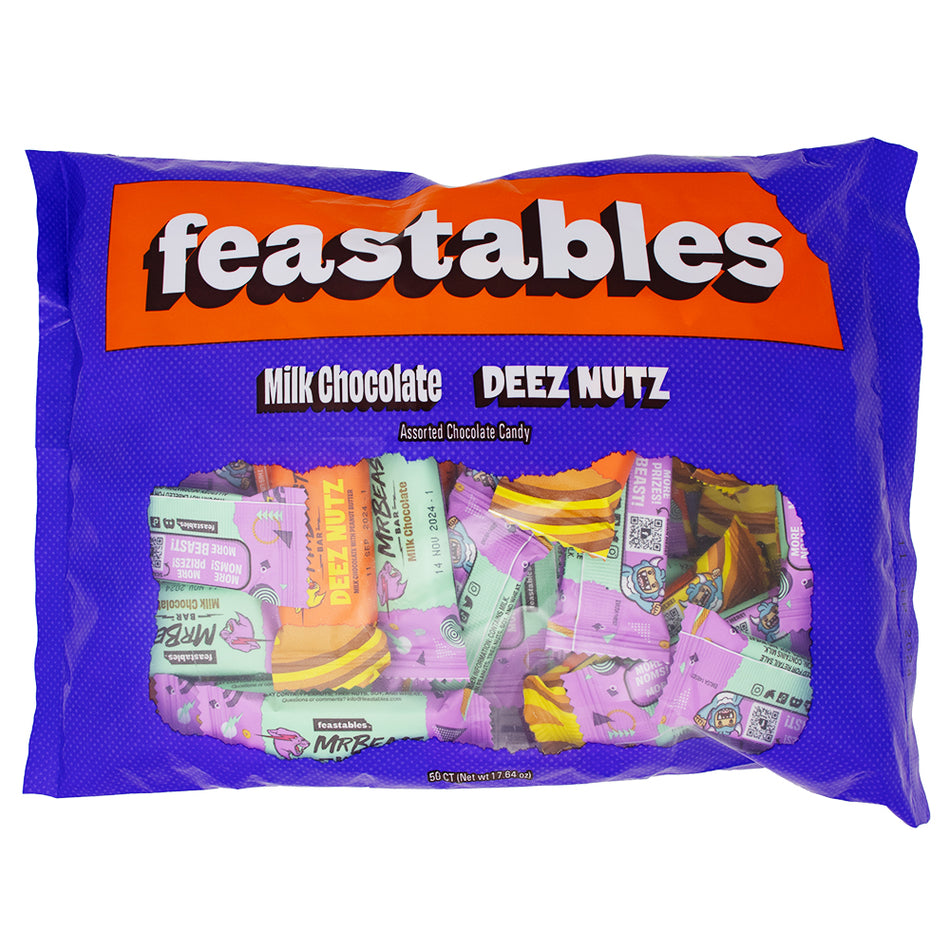 Mr Beast Feastables 50ct 17.64oz - 1 Pack