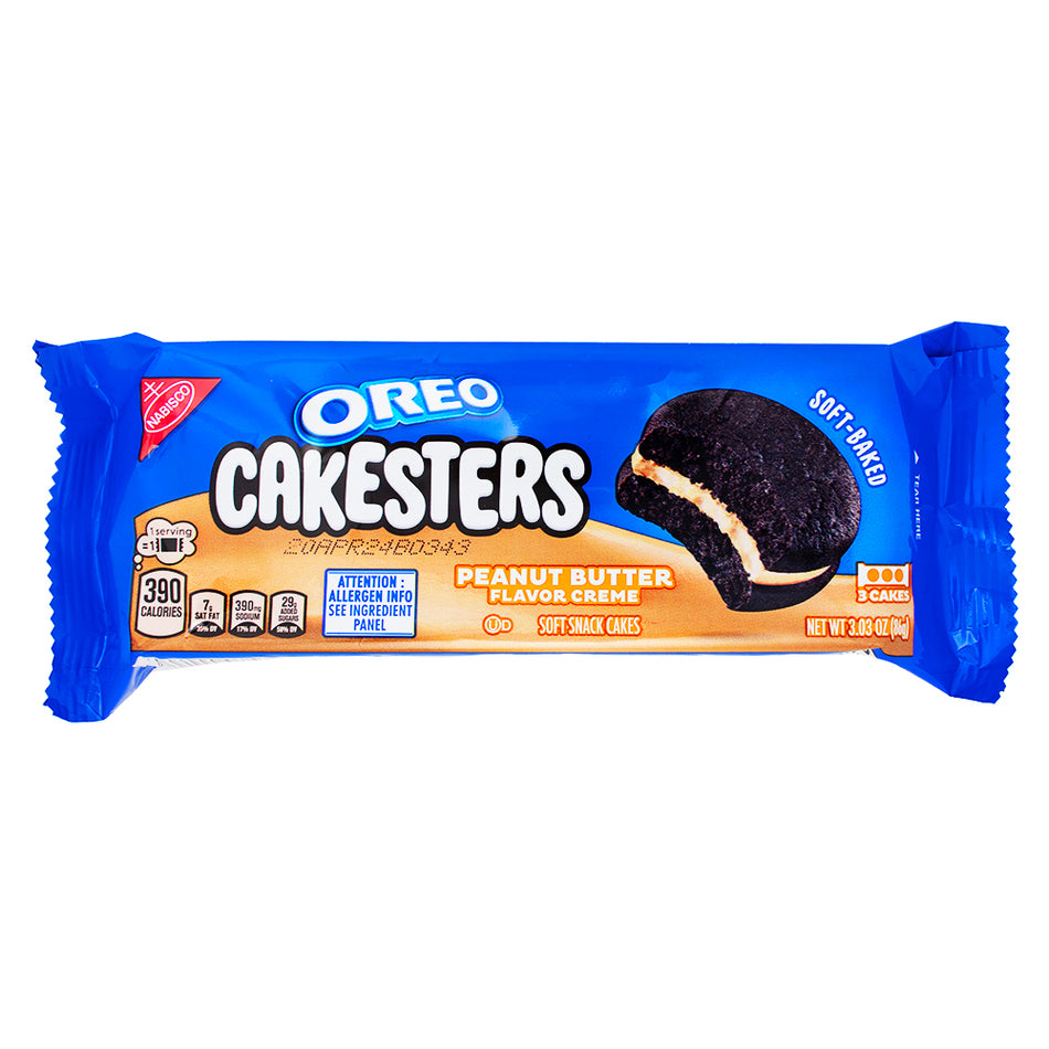 Oreo Cakesters Peanut Butter Creme 3.03oz - 8 Pack - Oreo - Candy Store - Oreo Cookies - Oreo Cakesters